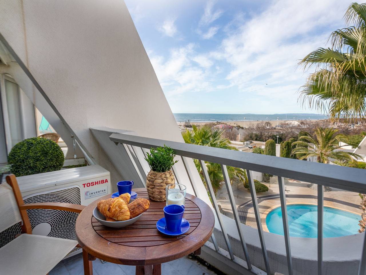 Apartamento entero, La Calypso in Le Couchant, La Grande-Motte