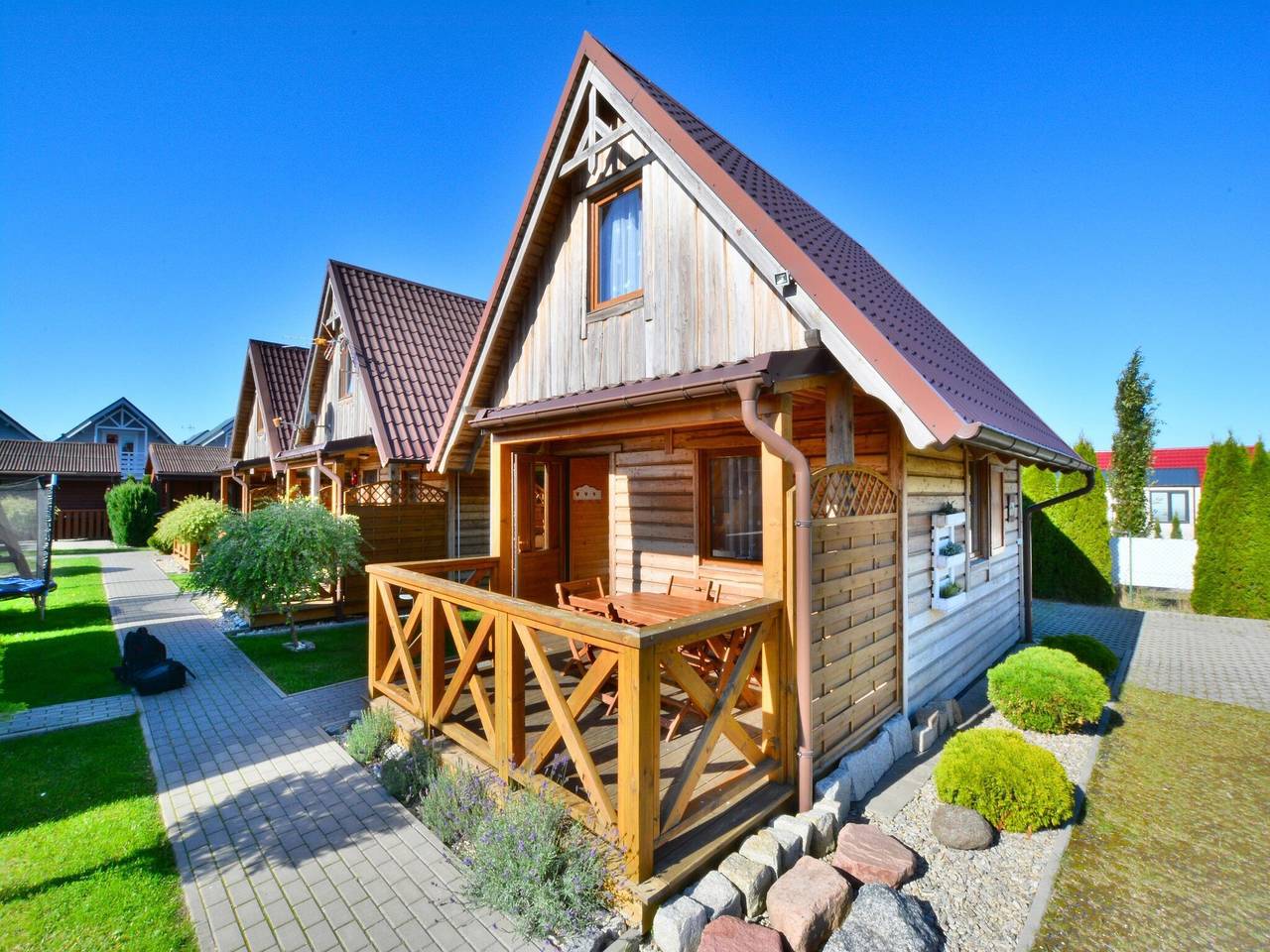 Chalet für 5 Personen in Ustronie Morskie, Ostseeküste Polen
