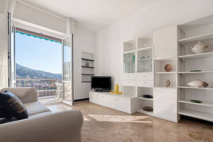 Apartament wakacyjny dla 4 osób, z balkon w Rapallo