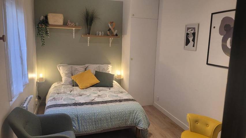 Gîte pour 2 personnes, avec jardin et terrasse à Saint-Mandé - 2