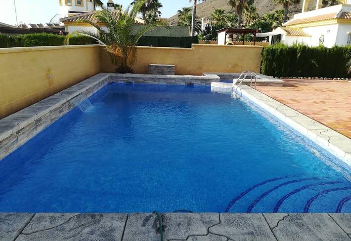 Vakantiehuis voor 6 personen, met tuin en whirlpool in Mazarrón