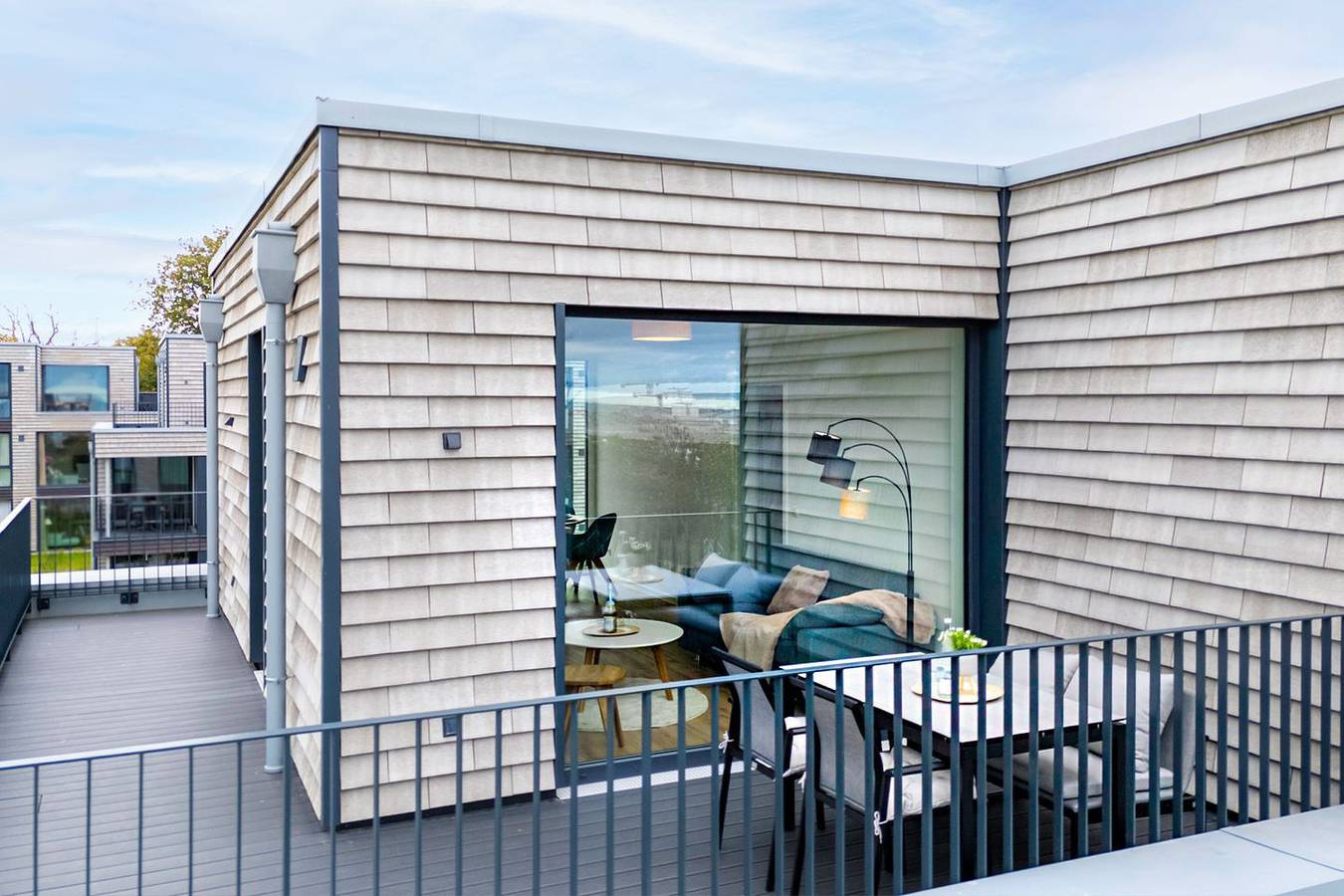 Ganze Wohnung, Beltblick Aurora – Dachterrasse. Sauna. Meerblick. Erholung. in Marienleuchte, Fehmarn