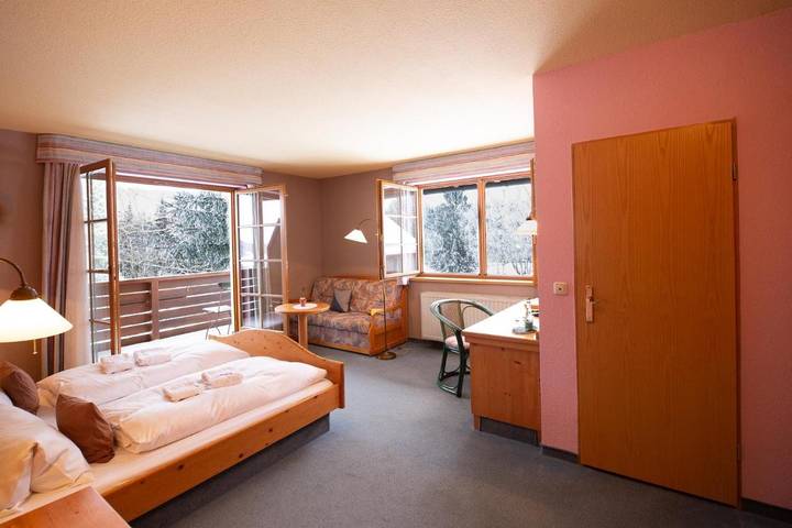 Hotel für 2 Personen, mit Terrasse und Garten sowie Sauna und Seeblick in Grünbach - 2