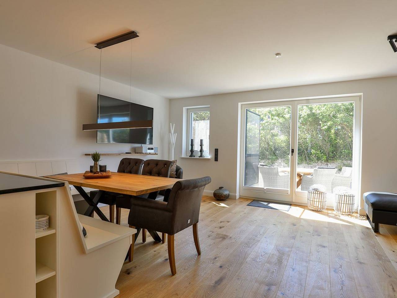 Strandwächter - Luxuriöses Neubau Hausteil auf einem Dünenkamm mit Blick zu beiden Seeseiten. in Hörnum, Sylt