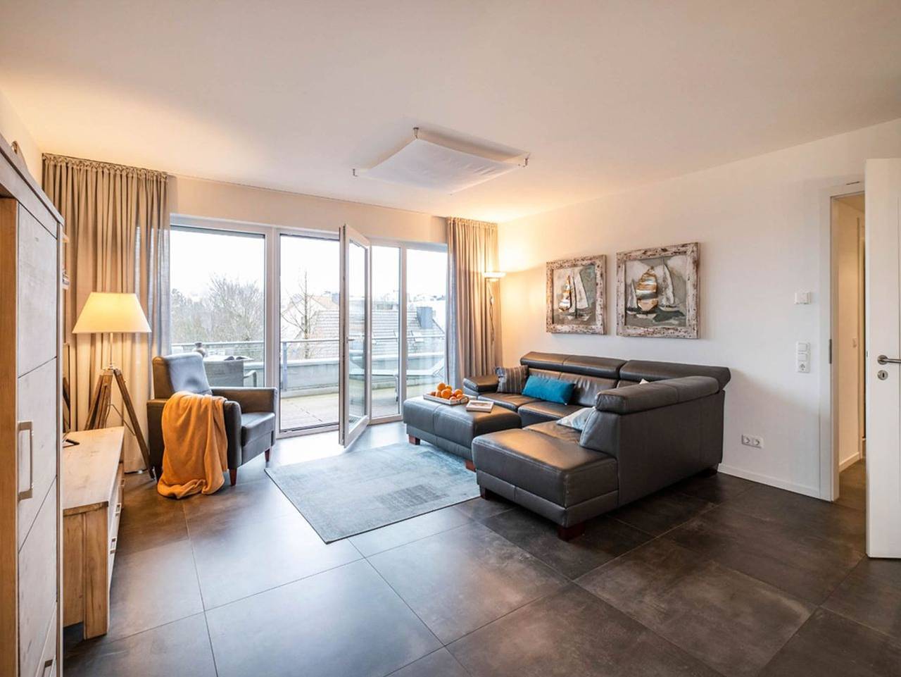 Ganze Ferienwohnung, Haus Deichoase - Ferienwohnung für 3 Personen am Büsumer Hafen in Hafen Büsum, Büsum