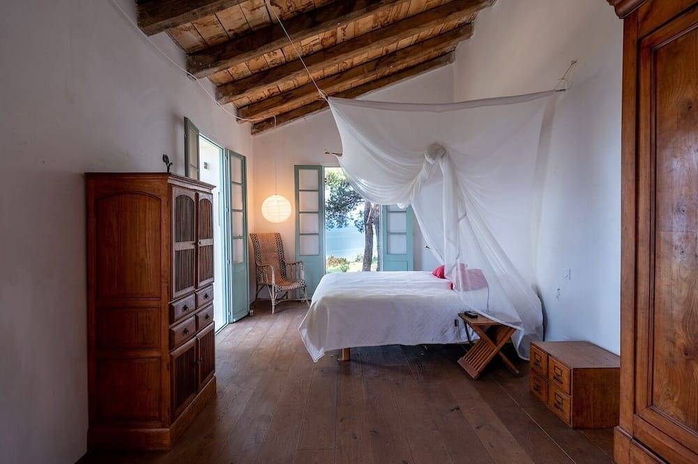 Magnificent sea view St.Florent 2 individual houses with many terraces and pool in Patrimonio (Córcega), Region de Calvi