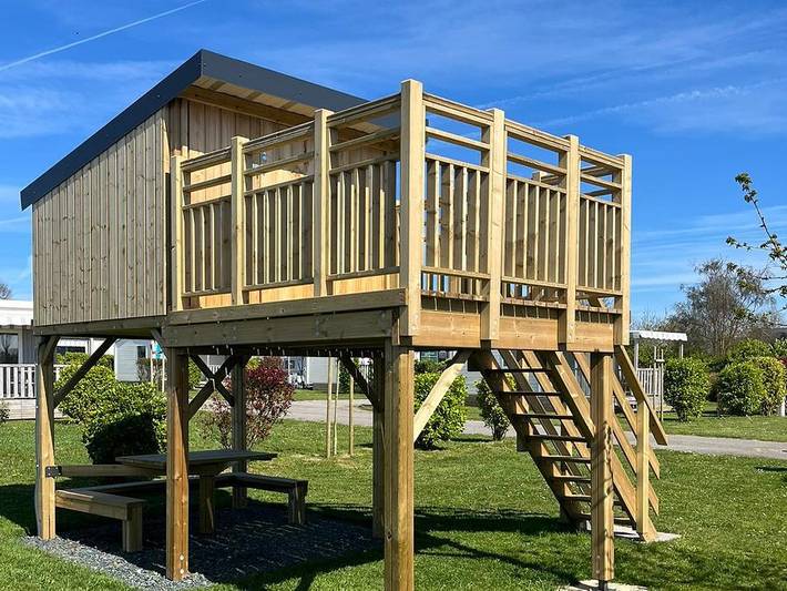 Bungalow für 2 Personen, mit Kinderpool, mit Haustier in der Bretagne - 2