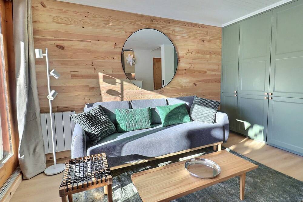 Ganze Wohnung, Renoviertes 2-Zimmer-Kabinenapartment, Méribel, Haustiere erlaubt in Méribel-Mottaret, Les Allues