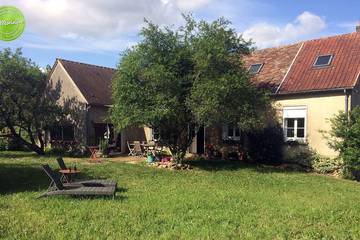 Maison d’hôte pour 10 personnes, avec jardin à Teloché
