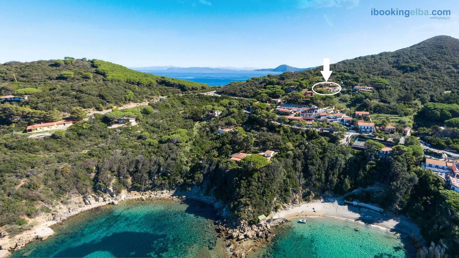 Villetta Paradiso in Viticcio, Parque Nacional del Archipiélago Toscano