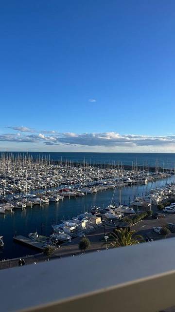 Gîte pour 4 personnes, avec vue et balcon dans Port De Palavas Palavas Les Flots