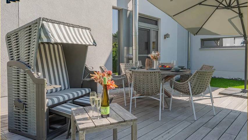 Ferienhaus für 6 Personen, mit Garten und Sauna sowie Terrasse in Loddin - 3
