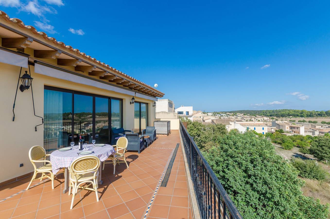 Ferienhaus 'Can Nadal - Adults Only' mit Bergblick, Wi-Fi und Klimaanlage in Sineu, Mallorca Inselmitte