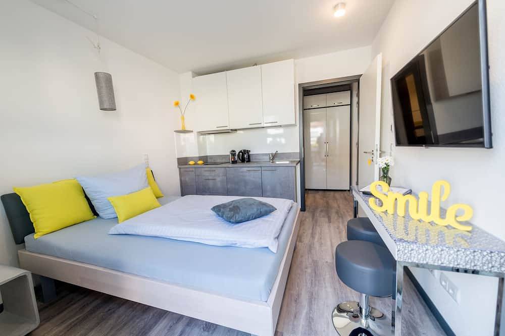 Ganze Wohnung, Feines Terrassen-Apartment (1-2 P.) mit Zitronenfeeling + gratis Parkplatz! in Bensheim, Bergstraße