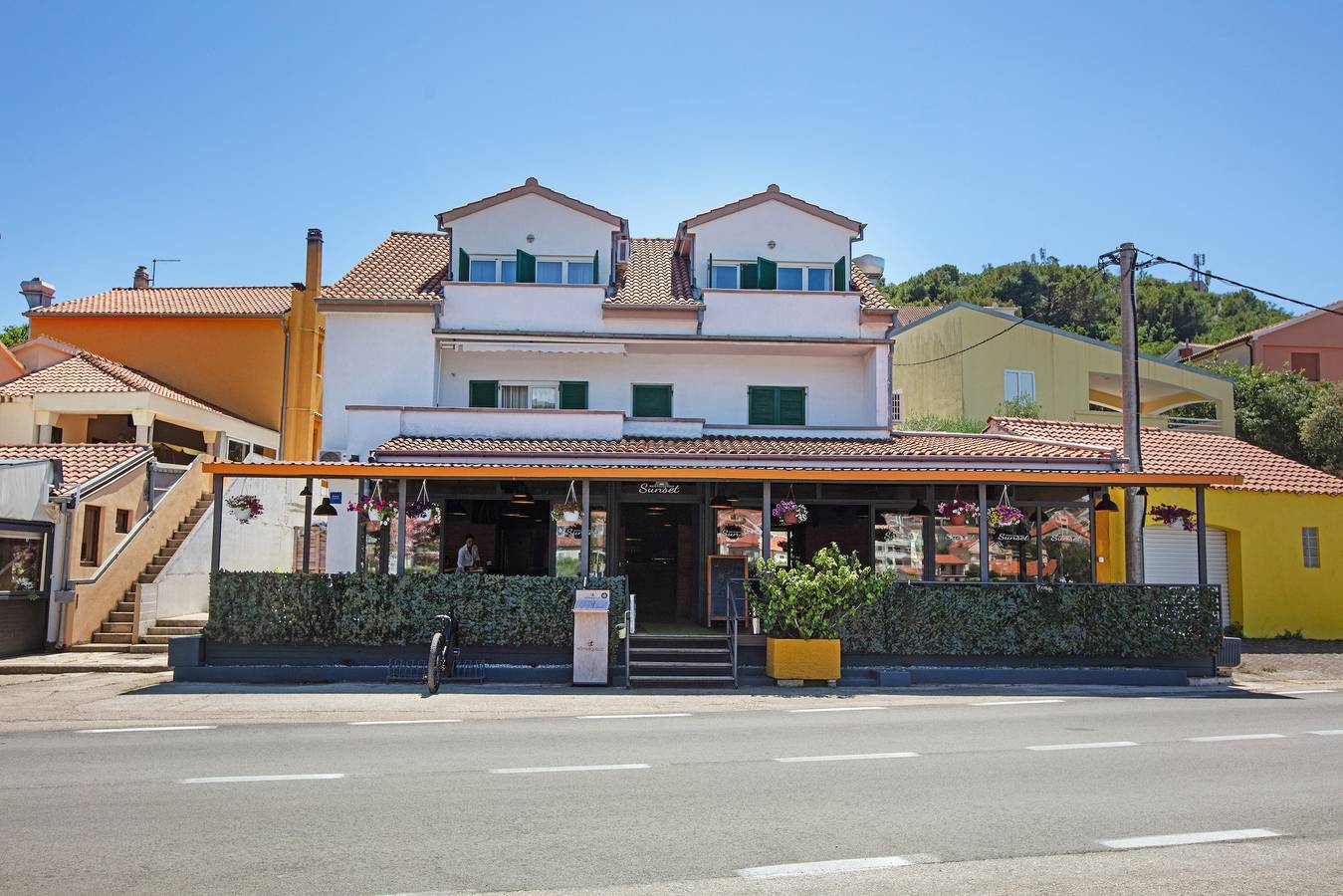 Ganze Wohnung, 1-Zimmer-Ferienwohnung mit Balkon und Meerblick Tisno (Murter) A-815-d in Tisno, Murter