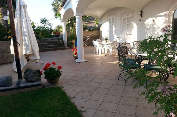 Ferienhaus für 8 Personen, mit Balkon und Garten auf Ischia