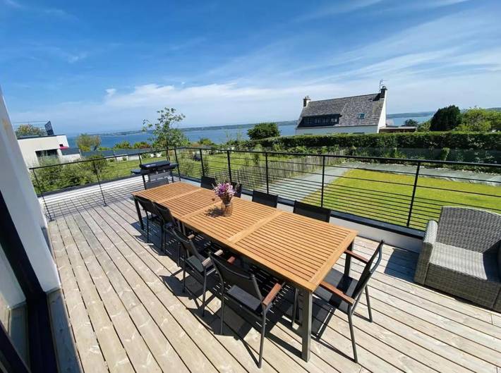 Villa pour 12 personnes, avec jacuzzi et jardin, adapté aux familles à Carantec - 2