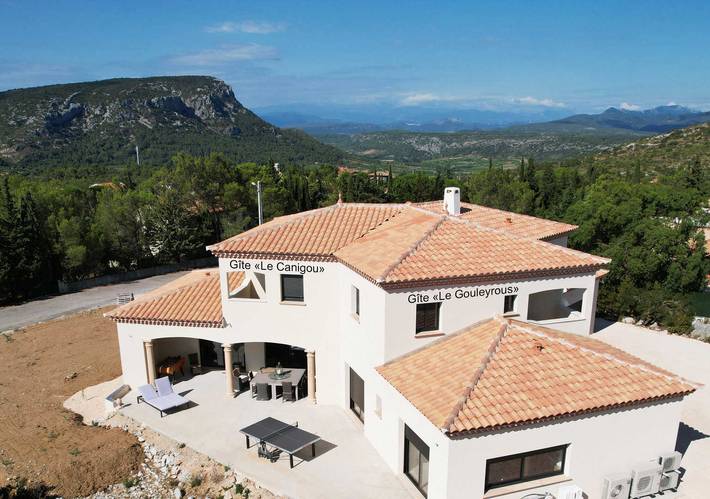 Gîte pour 2 personnes, avec terrasse à Vingrau
