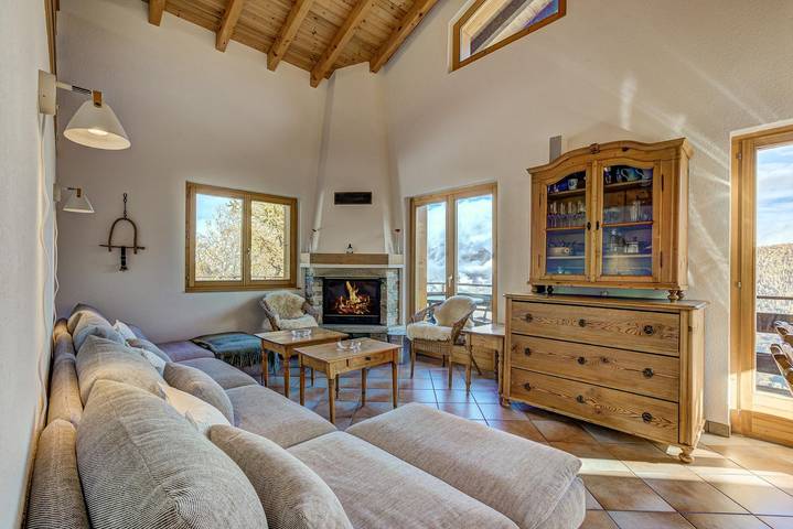 Chalet Claire de Soleil in La Tzoumaz, Riddes