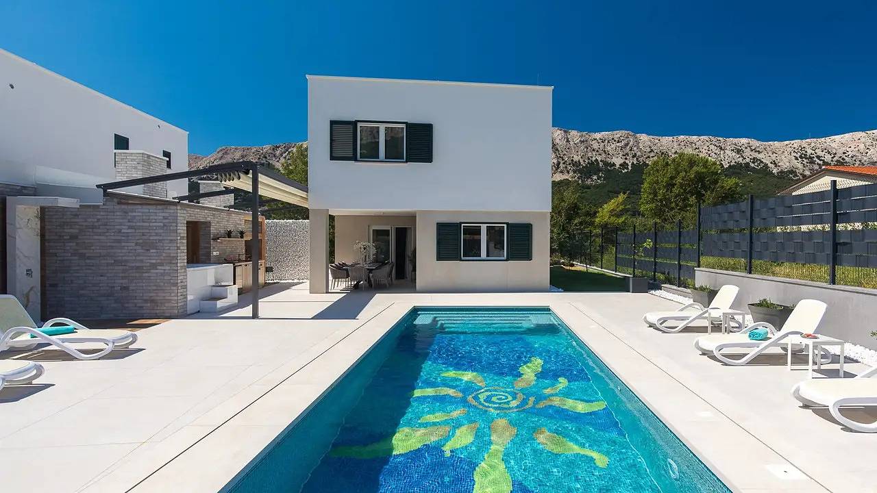 Villa für 10 Personen (145 m²) in Baška in Baska, Krk