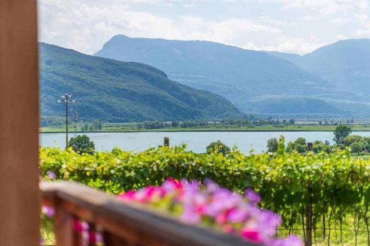 Ferienwohnung für 5 Personen, mit Ausblick und Seeblick sowie Garten, mit Haustier in Kaltern an der Weinstraße - 4