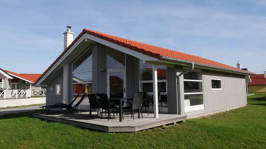 Ferienhaus für 7 Personen, mit Sauna und Terrasse, mit Haustier