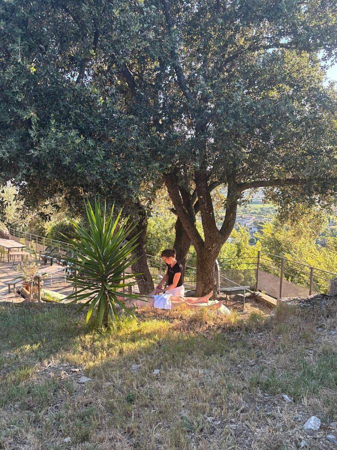 Location de vacances pour 8 personnes, avec vue et jardin, animaux acceptés à Montmirat