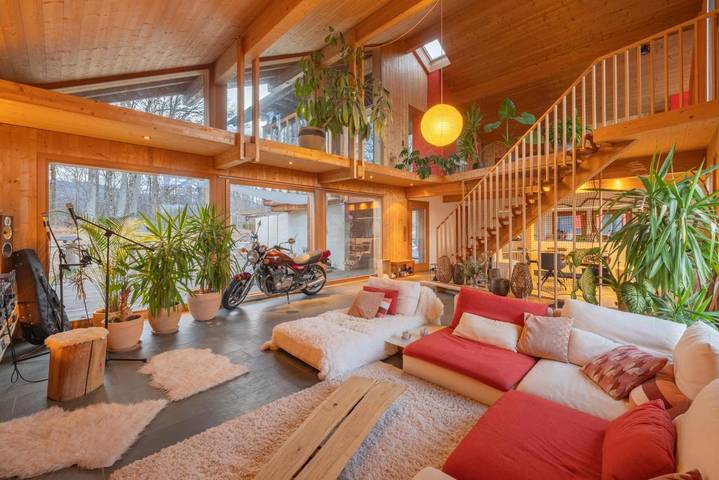 Location de vacances pour 6 personnes, avec jardin et vue à Saint-Cergue - 3