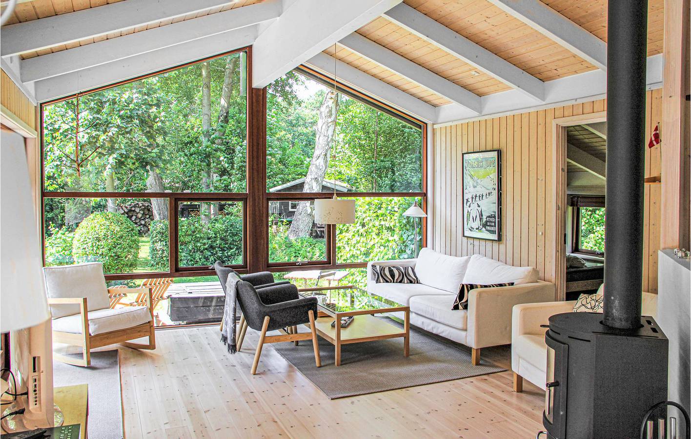 Feriehus for 8 personer med jacuzzi in Kulhuse, Frederikssund Kommune