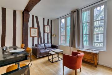 Appartement De Vacances pour 2 Personnes dans Rouen, Région de Rouen, Photo 3