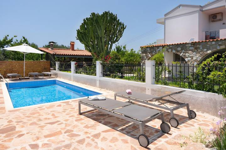 Villa für 8 Personen, mit Garten auf Kos