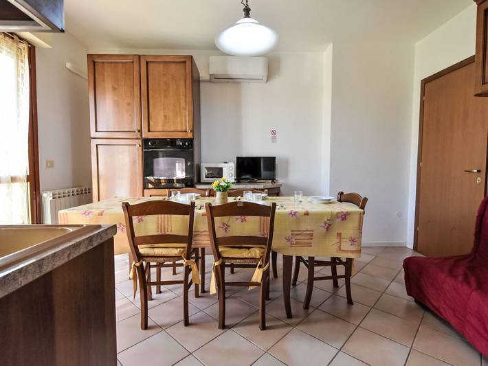 Ferienwohnung für 4 Personen, mit Kinderpool und Balkon in Rosolina Mare