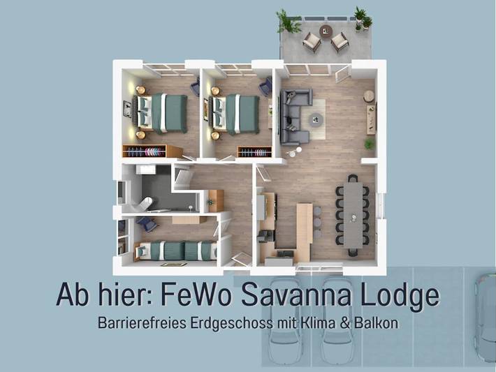 Ferienhaus für 18 Personen, mit Ausblick und Garten in Northeim - 2