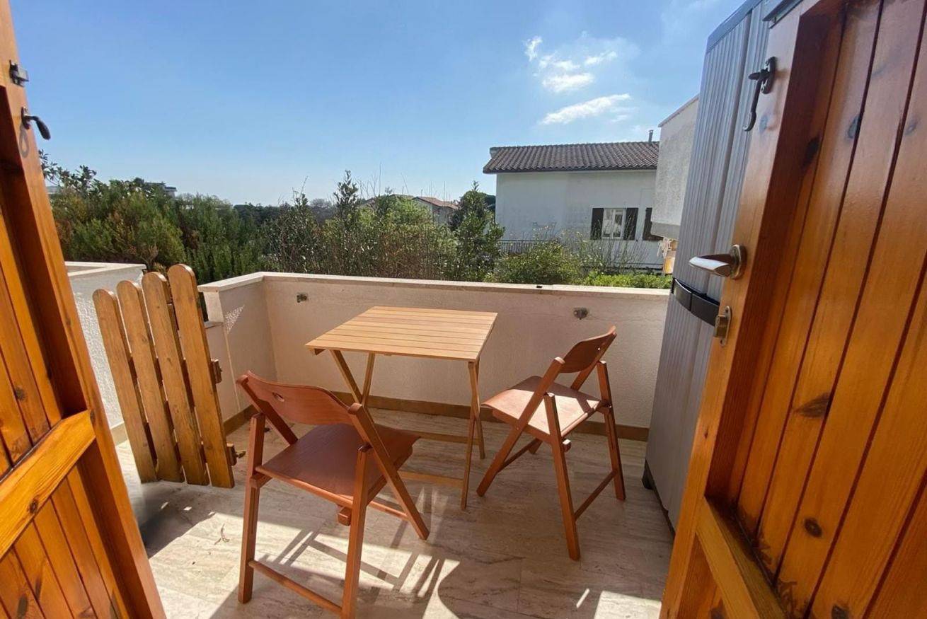 Ganze Wohnung, M420 – Marcelli, comfortable three-room apartment with double terrace and air conditioning in Marcelli, Riviera del Conero