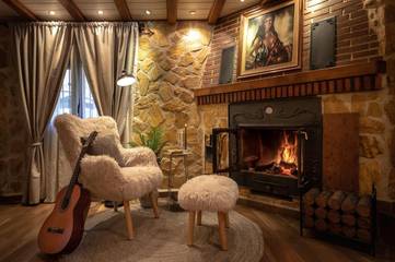 Casa rural para 12 personas, con vistas y jardín, Se admiten mascotas en Las Merindades