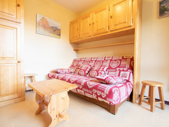 Studio entier, Studio confortable avec balcon - 4 pers. in La Norma, Villarodin-Bourget