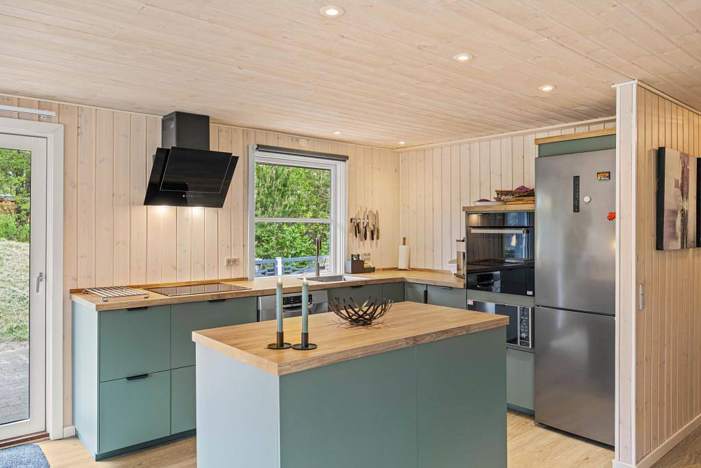 Gemütliches Ferienhaus für 6 Personen + 1 Hund mit Sauna  in Houstrup, Varde