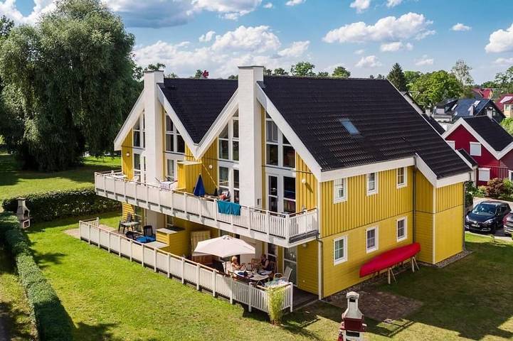 Ferienwohnung für 8 Personen, mit Balkon und Sauna