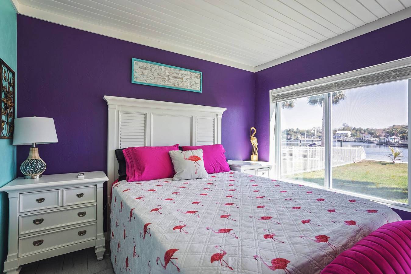Ganze Wohnung, Flamingo-Zimmer am Cotee River in New Port Richey, Pasco County