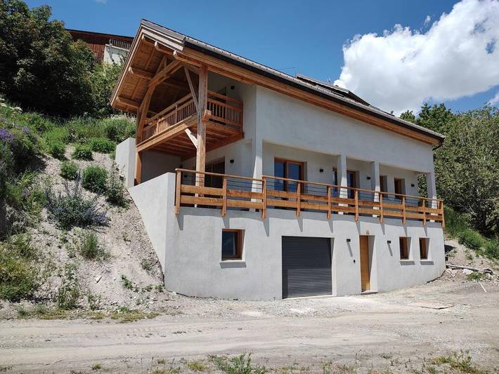 Chalet pour 8 personnes, avec balcon et vue