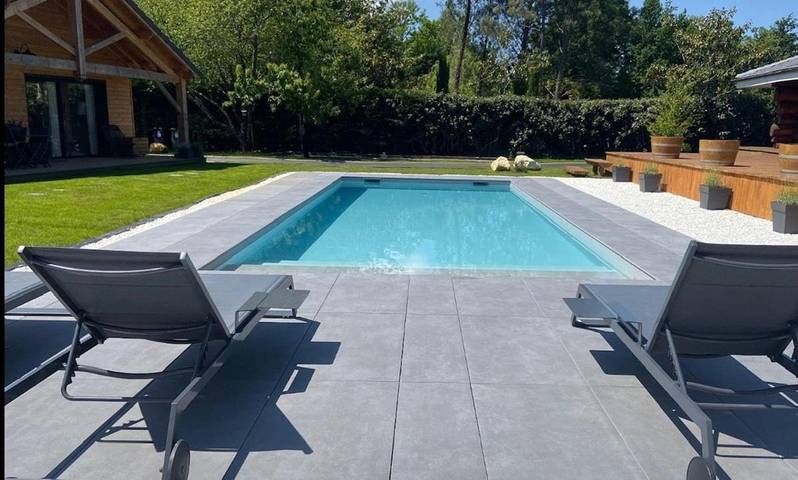 Gîte pour 6 personnes, avec piscine et jardin, animaux acceptés à Saint-Aubin-de-Médoc - 3