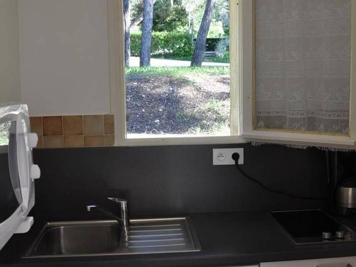 Camping Sélection Camping  - Landhaus 3 personen - Pramouquier in La Croix-Valmer, Parc national Port-Cros