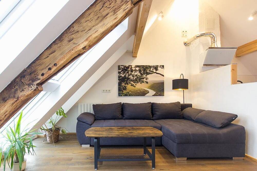 Ganze Wohnung, Romantisches Studio 4. mit Moselblick - Moselstudio Rosenburgblick in Zeltingen-Rachtig, Bernkastel-Kues & Umgebung