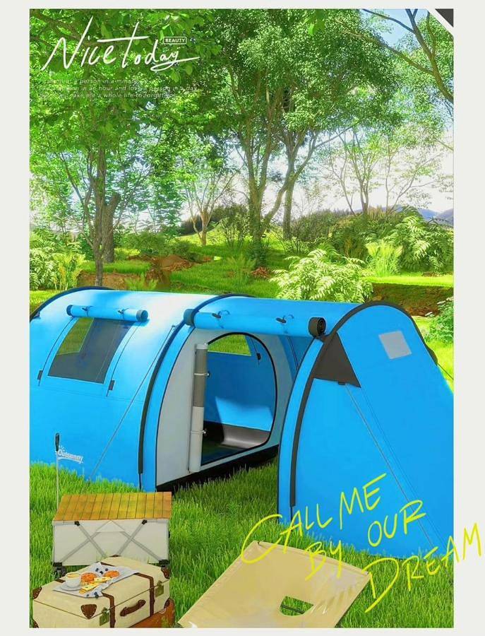 Glamping for 4 people, with Garden in Oxfordshire