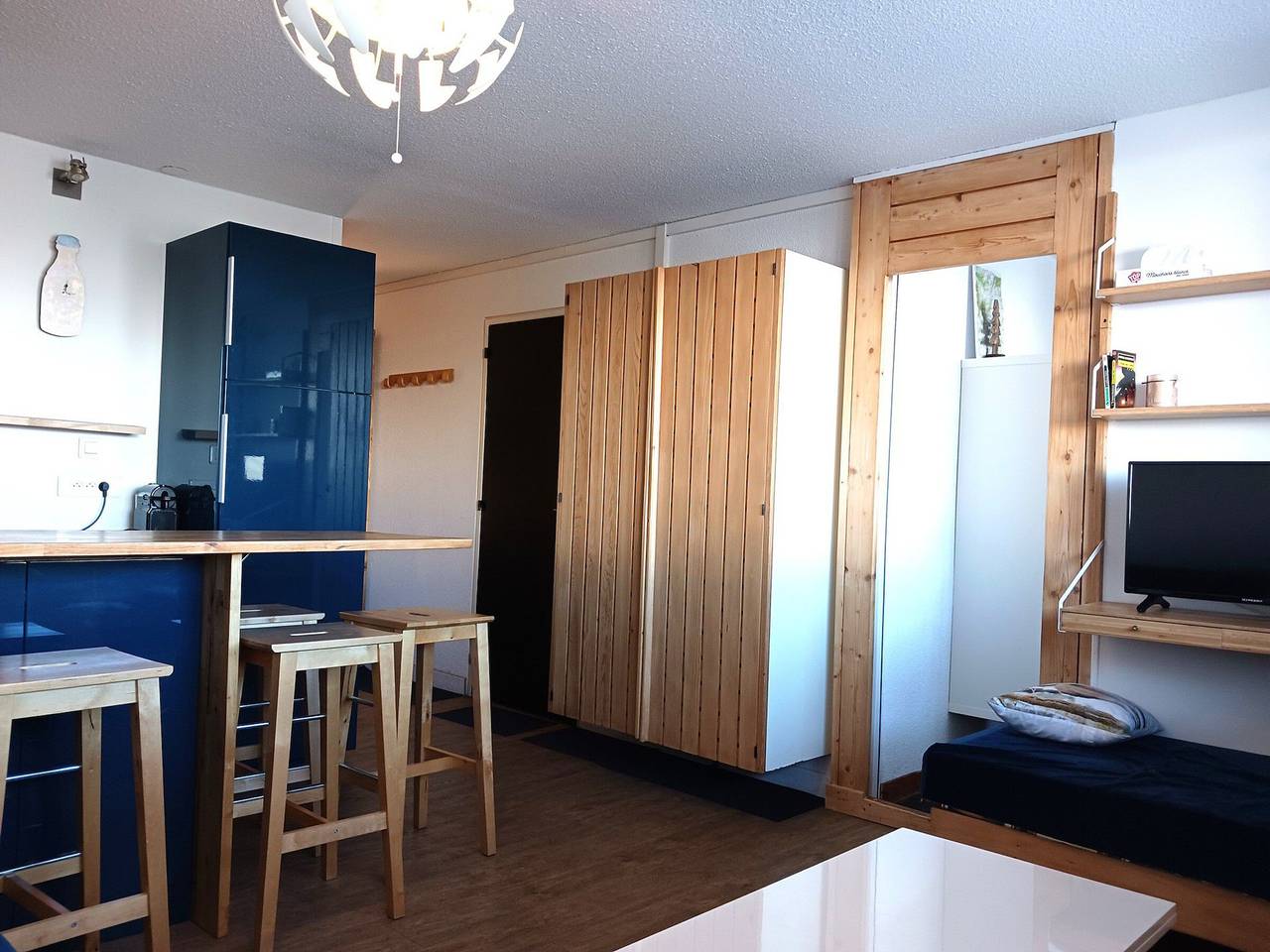 Ganzes Studio, Gemütliche 2-Zimmer-Kabine für 4 in Arc 1600, nahe Pisten in Arc 1600, Bourg-Saint-Maurice