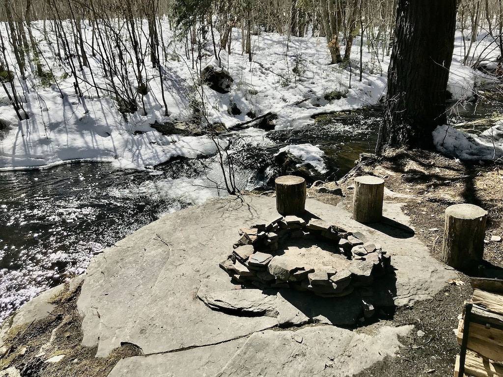 Remote Waterfall Cabin at Swiftwater Acres in Pike County