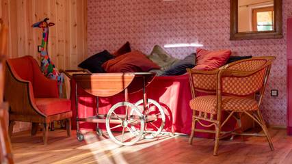Cottage pour 4 personnes, avec balcon ainsi que jacuzzi et sauna dans Soprabolzano