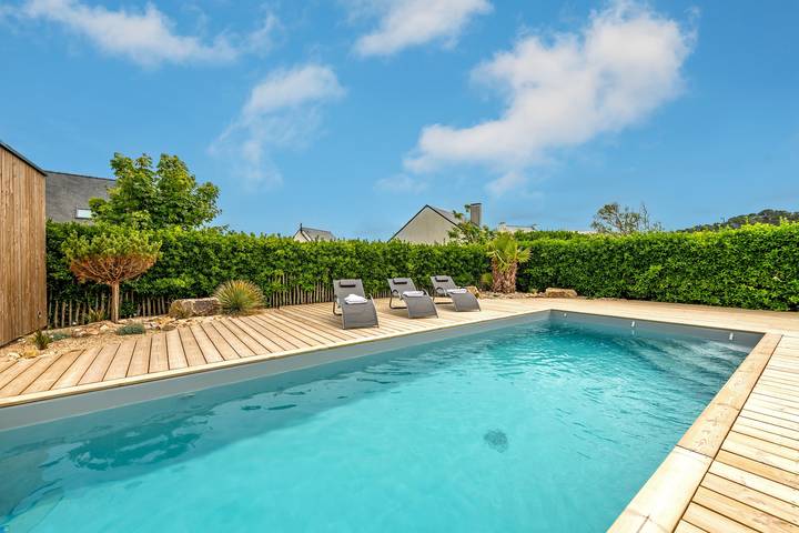 Maison de vacances pour 8 personnes, avec Terrasse et Jardin
