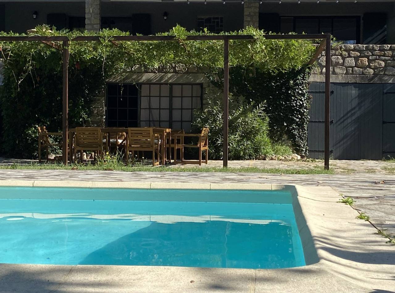 L'Auberge du Ranc - Chambre Rouille in Saint-Sébastien-d'Aigrefeuille, Parc national des Cévennes