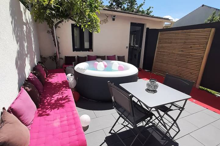 Appartement de vacances pour 2 personnes, avec Terrasse et Jardin